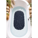 Bathtub mat PVC PEBBLES 39x99cm Black MSV