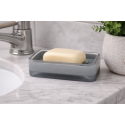 Porte Savon ANZIO en Plastique Gris MSV