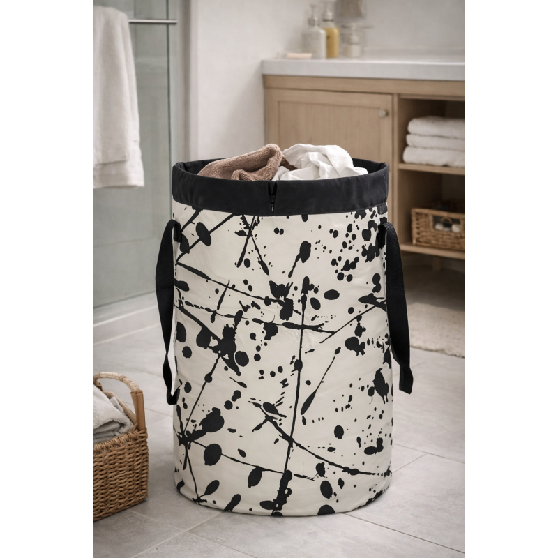Panier à  linge FUNWASH 75L Blanc Spirella