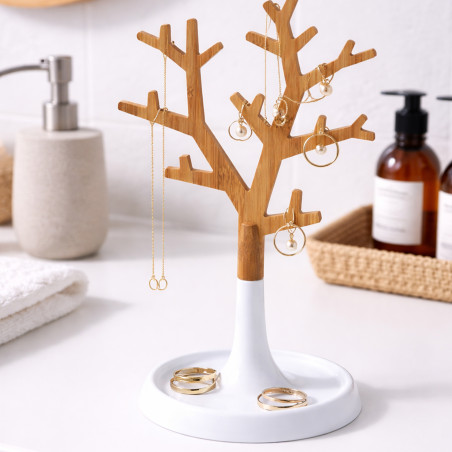 Árbol de joyería de bambú OSLO MSV