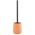 Toilet brush with ceramic holder MAONIE Matt peach MSV