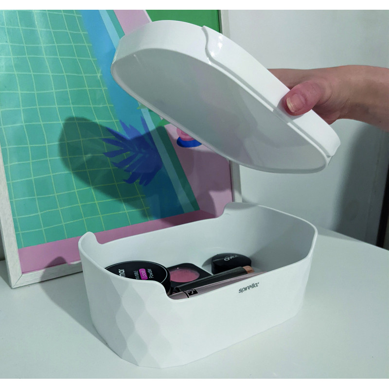 PP POOL White Spirella cotton box