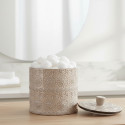 Cotton box Porcelain RELIEF Beige Spirella