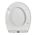 Sedile WC in PP ROBIN - Cerniere in acciaio inossidabile MSV