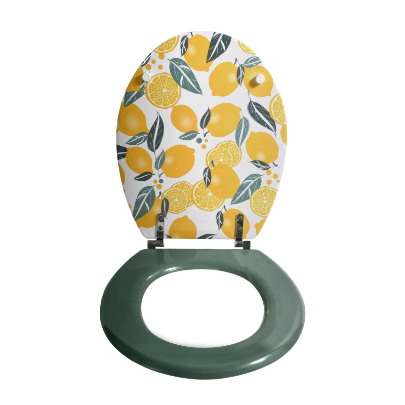 Abattant wc MDF SORENZA - Charnières Inox MSV