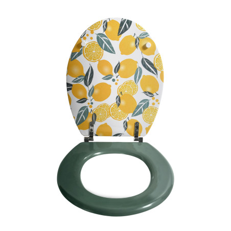 Sedile WC MDF SORENZA - Cerniere MSV in acciaio inossidabile