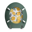 Sedile WC MDF SORENZA - Cerniere MSV in acciaio inossidabile