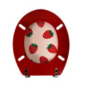 Toilet seat MDF CHARLOTTE  - Stainless Steel Hinges MSV