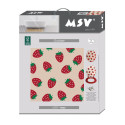 MSV WC-Sitz MDF CHARLOTTE - Edelstahlscharniere