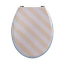 Sedile WC MDF MACEO - Cerniere MSV in acciaio inossidabile