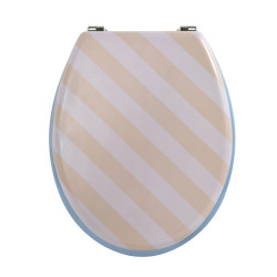 Abattant wc MDF MACEO - Charnières Inox MSV