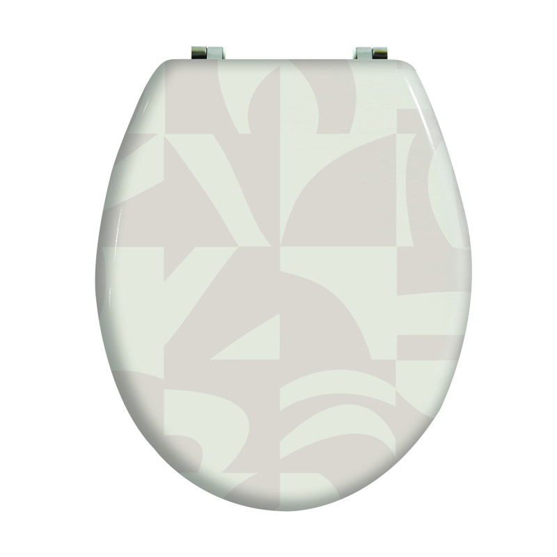 MSV WC-Sitz MDF LYNDSEY - Edelstahlscharniere