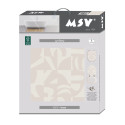 MSV WC-Sitz MDF LYNDSEY - Edelstahlscharniere