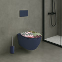 Sedile WC MDF SHERKAN - Cerniere MSV in acciaio inossidabile