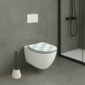 Abattant wc MDF BONNIE - Charnières Inox MSV