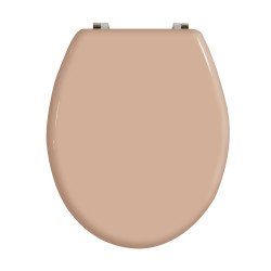 Tapa de Inodoro MDF JANA - Bisagras  Acero Inoxidable MSV