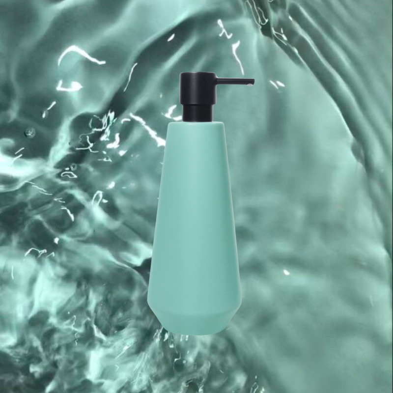 DISTRIBUTEUR DE SAVON JOSHUA Matt Aqua AVEC POMPE NOIR