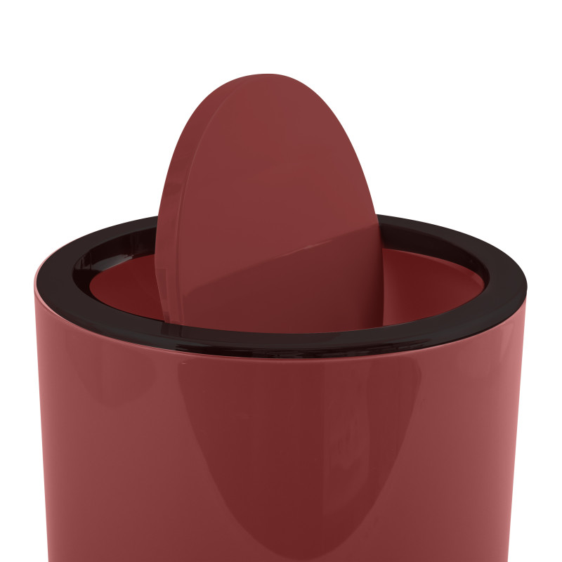 Poubelle à  bascule KAMAKA 6L Berry MSV