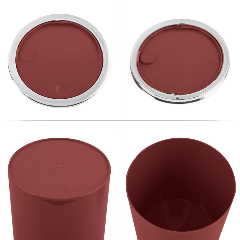 Poubelle à  bascule KAMAKA 6L Berry MSV