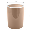 Poubelle à  bascule KAMAKA 6L Cappuccino MSV