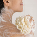 FLEUR DE DOUCHE EN FIBRE DE BAMBOU ET COTON