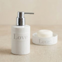 Distributeur de savon Céramique LOVE Blanc MSV