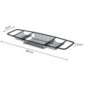 MSV Serveur de baignoire Inox Gris MSV