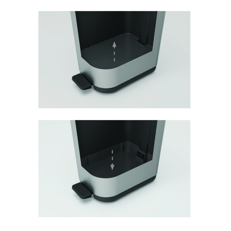 BLACK 35L HARPER BIN