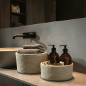 Cestino portaoggetti in cotone TOBAGO Beige 21x10cm Spirella