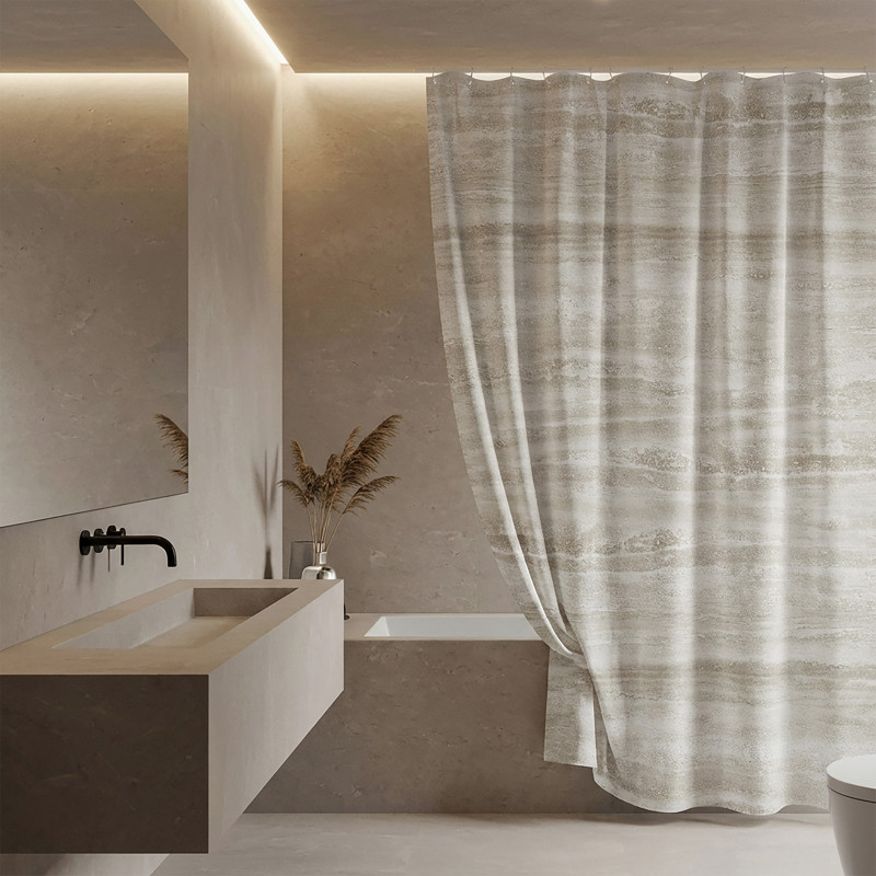 POLYESTER SHOWER CURTAIN 180x200CM GIULIO