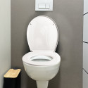 WC-DECKEL BROOKE PP 100% RECYCELT WEISS GLÄNZEND SPIRELLA
