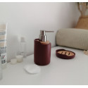 Seifenspender Polyresin und Holz SYBELLA berry Spirella