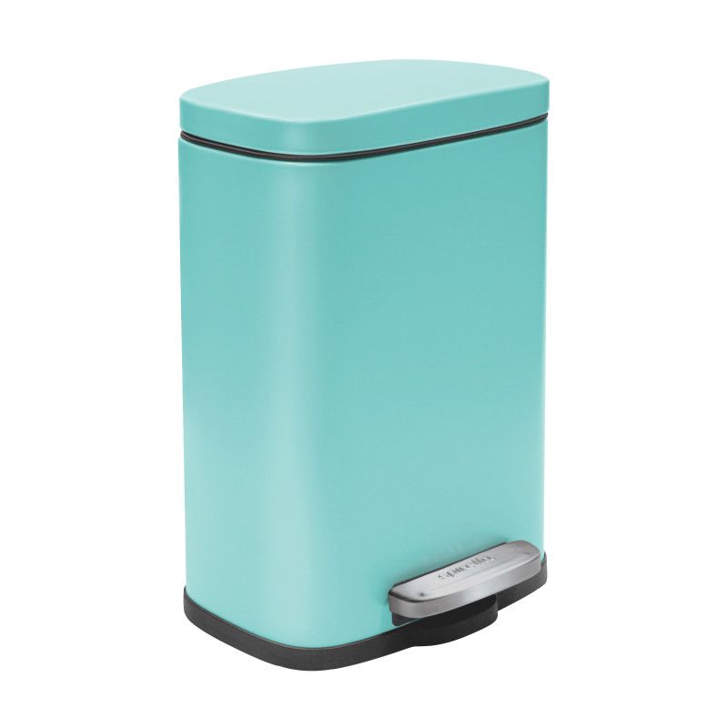 Pedal bin Steel AKIRA 5L Aqua blue Spirella