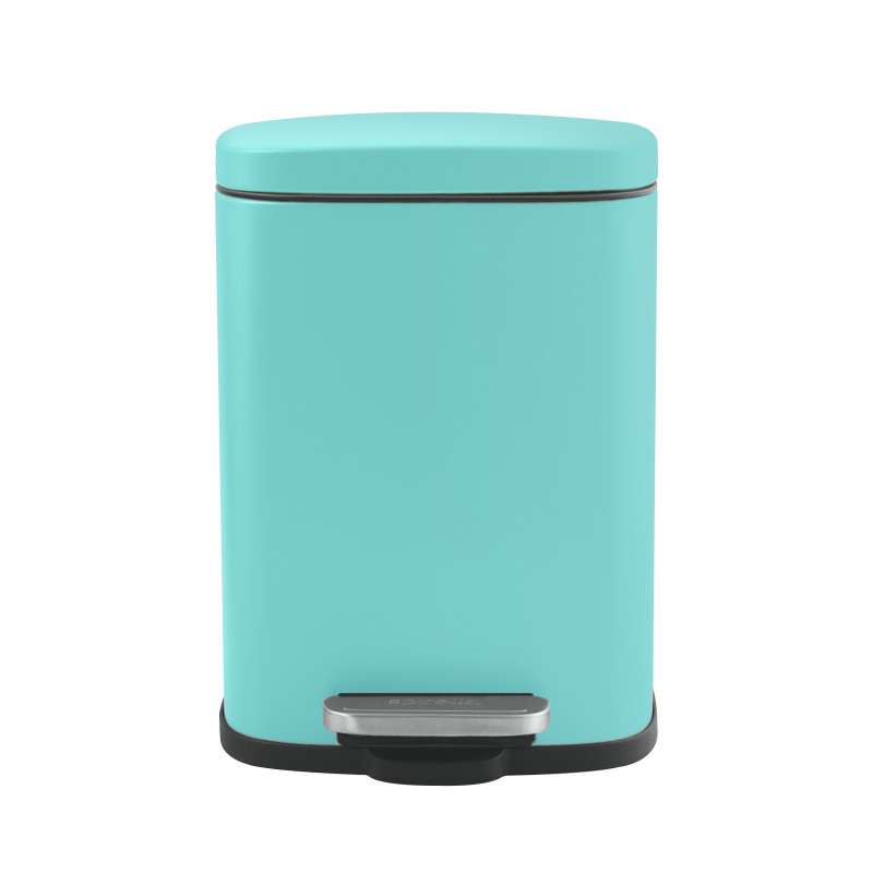 Pedal bin Steel AKIRA 5L Aqua blue Spirella