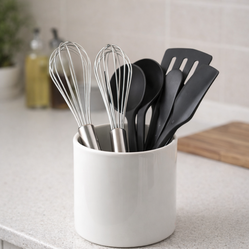 Juego de 3 batidores de cocina de acero inoxidable MSV