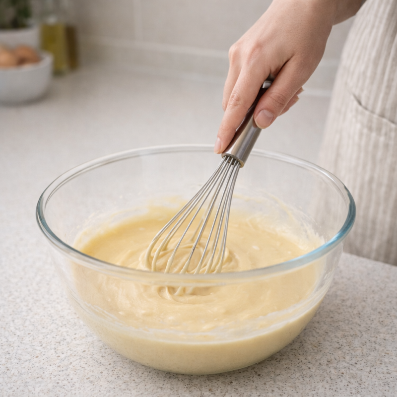 Set of 3 MSV stainless steel kitchen whisks
