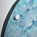 MSV WC-Sitz MDF ANGEL Blau - Edelstahlscharniere
