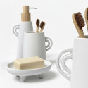 Stoneware tumbler ORGANIC Off-white Spirella