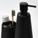 BLACK JOSHUA SOAP DISPENSER WITH BLACK PUMP