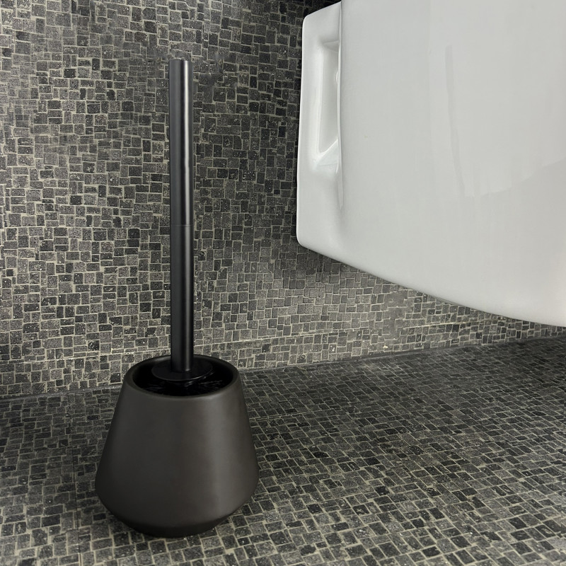 BROSSE WC JOSHUA NOIR AVEC MANCHE NOIR