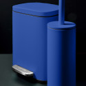 Toilet brush with steel holder AKIRA Royal blue Spirella