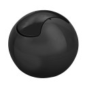 Spirella Schwingdeckeleimer PP SCHÜSSEL 1L Schwarz Uni