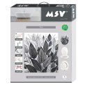 Toilet seat TINA - Stainless Steel Hinges MSV