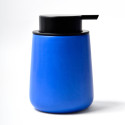 MAONIE Dispensador de Jabón Cerámico azul real Mate MSV