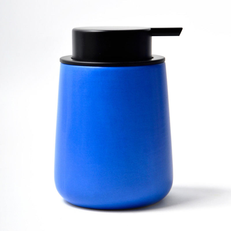Distributeur de savon Céramique MAONIE Bleu roi mat MSV