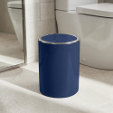 Poubelle à  bascule KAMAKA 6L Bleu Marine MSV