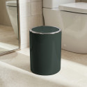 Papelera basculante KAMAKA 6L Verde Oscuro MSV