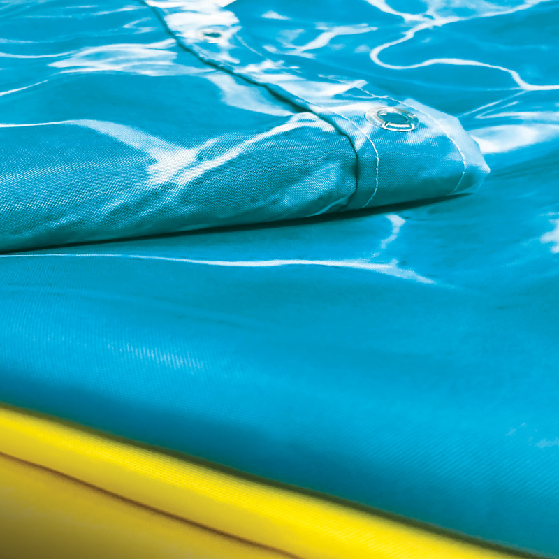 Duschvorhang Polyester WALTER 180x200cm Blau Spirella