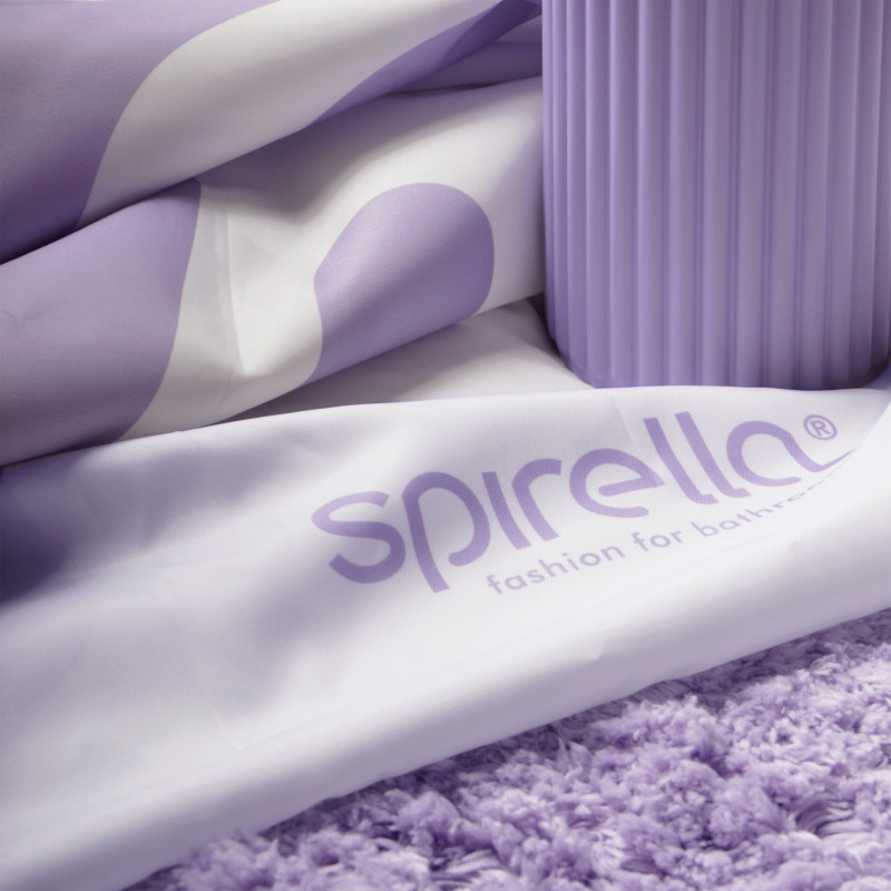 Tenda da doccia Poliestere DOLLY 180x200cm Lavanda Spirella