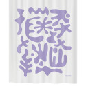 Duschvorhang Polyester DOLLY 180x200cm Lavendel Spirella